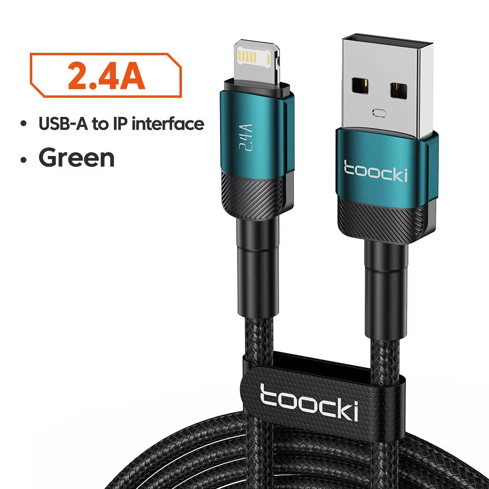USB Type C Cable Fast Charging USB C Charger Cord for Iphone 15 14 13 12 11 Huawei P40 P30 Realme Oppo Oneplus Power Bank