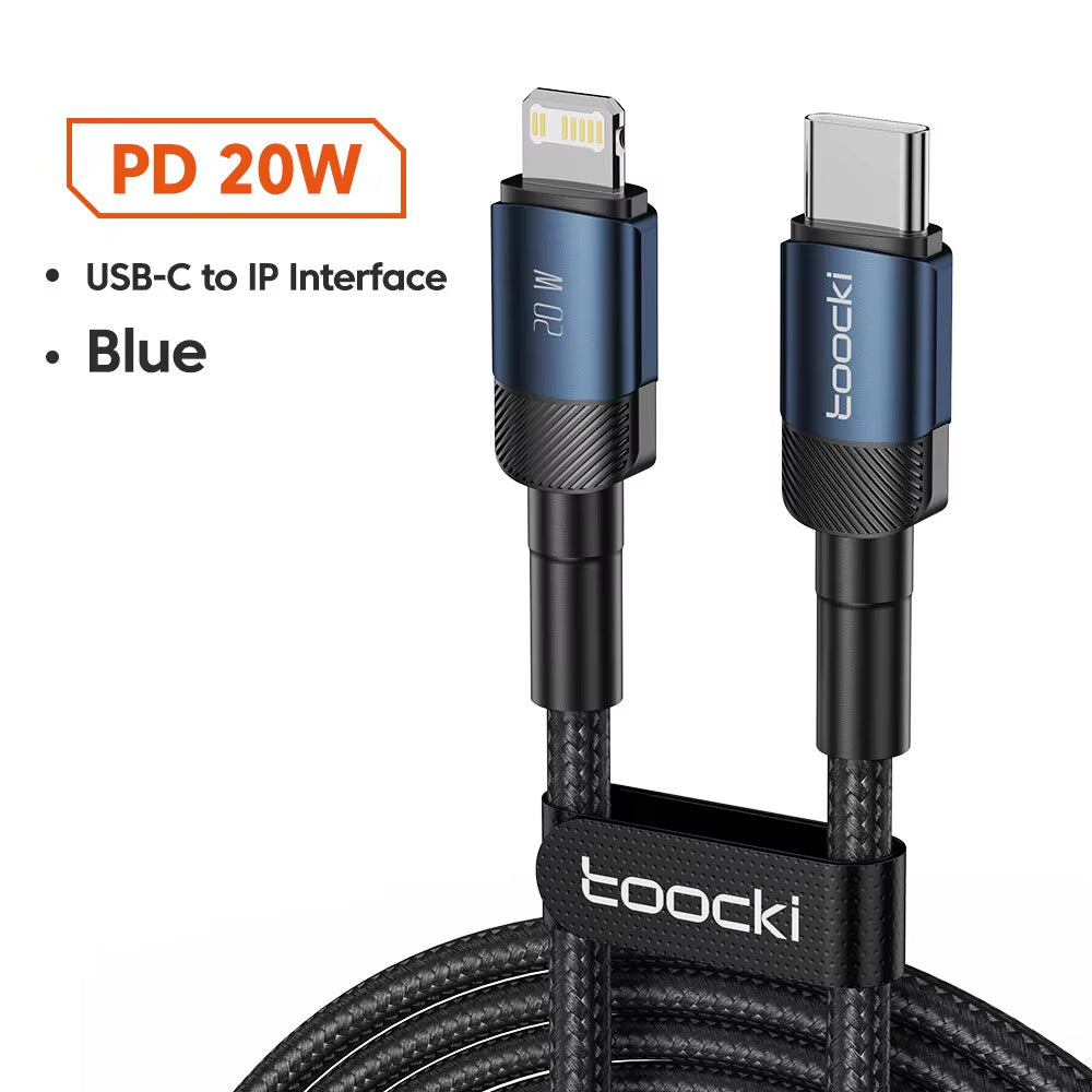 USB Type C Cable Fast Charging USB C Charger Cord for Iphone 15 14 13 12 11 Huawei P40 P30 Realme Oppo Oneplus Power Bank
